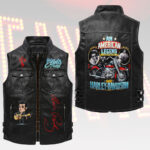 Elvis Presley Premium 2D Sleeveless Leather Vest – HOATT18828