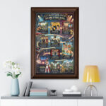 Elvis Presley Rectangle Canvas With Inner Frame – TMTHU7111