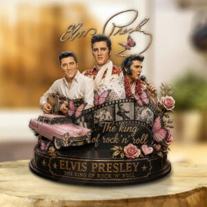 Elvis Presley Custom Shape Acrylic Plaque - GNE6782