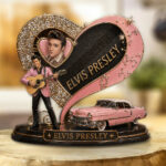 Elvis Presley Custom Shape Acrylic Plaque – GNE6783