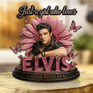 Elvis Presley Custom Shape Acrylic Plaque - GNE6784