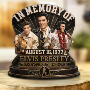 Elvis Presley Custom Shape Acrylic Plaque - GNE6787