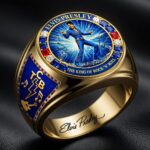 Elvis Presley 3D Engraved Ring – HOATT18850