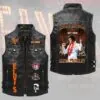 Elvis Presley Premium 2D Sleeveless Leather Vest - HOATT18765