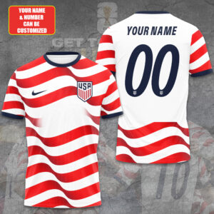 Personalized FIFA World Cup 2026 USA Team 3D Apparel - GNE7001