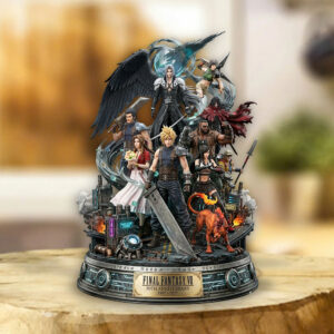 Final Fantasy VII 30th Anniversary Custom Shape Acrylic Plaque - TMTHU6589