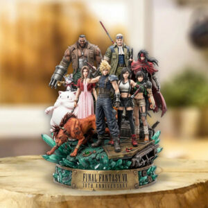 Final Fantasy VII 30th Anniversary Custom Shape Acrylic Plaque - TMTHU6591