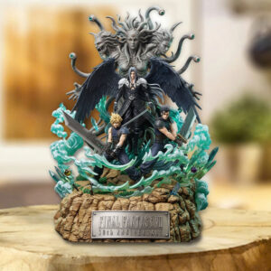 Final Fantasy VII 30th Anniversary Custom Shape Acrylic Plaque - TMTHU6868