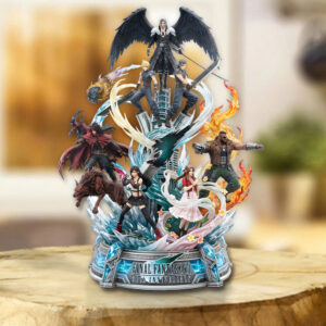 Final Fantasy VII 30th Anniversary Custom Shape Acrylic Plaque - TMTHU6869