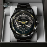 Final Fantasy VII 30th Anniversary Black Stainless Steel Watch – GNE7158