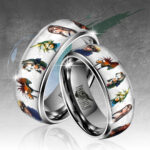 Final Fantasy VII 30th Anniversary Custom Alloy Ring – GNE7137