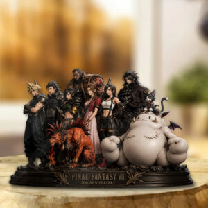 Final Fantasy VII 30th Anniversary Custom Shape Acrylic Plaque - GNE6986