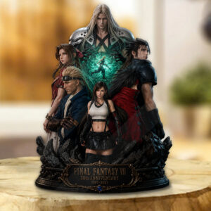 Final Fantasy VII 30th Anniversary Custom Shape Acrylic Plaque - GNE6990