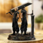 Final Fantasy VII 30th Anniversary Custom Shape Acrylic Plaque – GNE7156