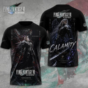 Final Fantasy VII x Sephiroth 30th Anniversary 3D Apparel - GNE7007