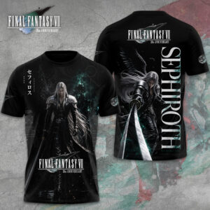 Final Fantasy VII x Sephiroth 30th Anniversary 3D Apparel - GNE7010
