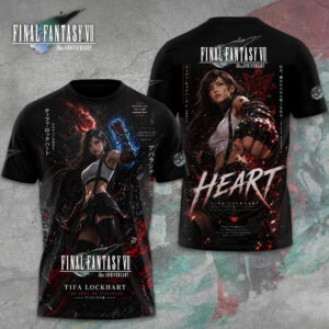 Final Fantasy VII x Tifa Lockhart 30th Anniversary 3D Apparel - GNE7005