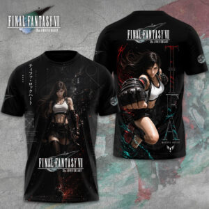 Final Fantasy VII x Tifa Lockhart 30th Anniversary 3D Apparel - GNE7008