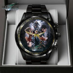 Final Fantasy VII Revelation Black Stainless Steel Watch – GNE6895