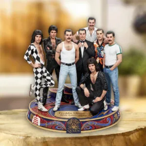 Freddie Mercury 80th Anniversary Custom Shape Acrylic Plaque - TMTHU7067