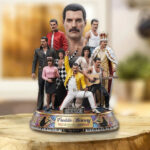 Freddie Mercury 80th Anniversary Custom Shape Acrylic Plaque – TMTHU5945