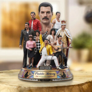 Freddie Mercury 80th Anniversary Custom Shape Acrylic Plaque - TMTHU5945