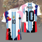 Argentina National Football x Lionel Messi 3D Apparel – GNE7221