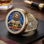 Iron Maiden 3D Engraved Ring – TMTHU7077