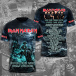 Iron Maiden 2026 World Tour 3D Apparel – TMTHU6710