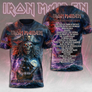 Iron Maiden 2026 World Tour 3D Apparel - TMTHU6900
