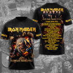 Iron Maiden 2026 World Tour 3D Apparel – TMTHU6794