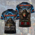 Iron Maiden 2026 World Tour 3D Apparel – TMTHU6796