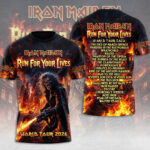 Iron Maiden 2026 World Tour 3D Apparel – TMTHU6585