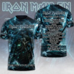 Iron Maiden 2026 World Tour 3D Apparel – TMTHU6709