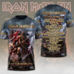 Iron Maiden 2026 World Tour 3D Apparel – TMTHU6862