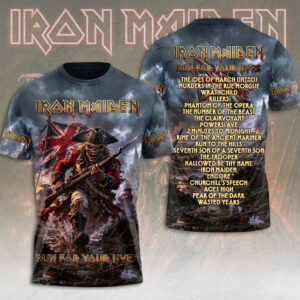 Iron Maiden 2026 World Tour 3D Apparel - TMTHU6862