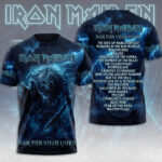 Iron Maiden 2026 World Tour 3D Apparel – TMTHU6863