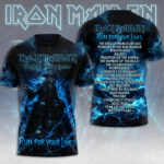 Iron Maiden 2026 World Tour 3D Apparel – TMTHU6877