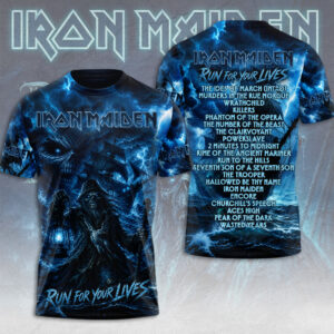 Iron Maiden 2026 World Tour 3D Apparel - TMTHU6956