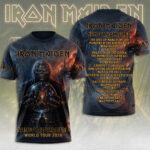 Iron Maiden 2026 World Tour 3D Apparel – TMTHU6994