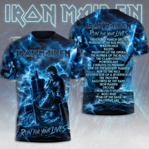 Iron Maiden 2026 World Tour 3D Apparel - TMTHU7029