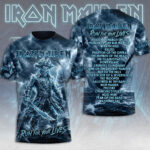 Iron Maiden 2026 World Tour 3D Apparel – TMTHU7059