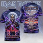 Iron Maiden 2026 World Tour 3D Apparel – TMTHU7147