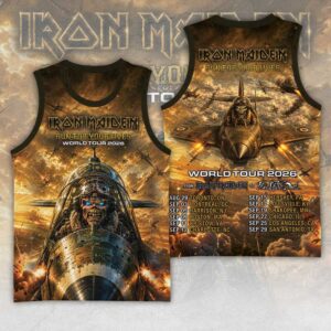Iron Maiden 2026 World Tour Basketball Jersey - TMTHU6896