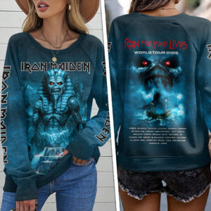 Iron Maiden 2026 World Tour Round Neck Raglan Sleeve Sweatshirt – HOATT18339