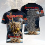 Iron Maiden 2026 World Tour 3D Apparel – HOATT18351
