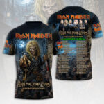 Iron Maiden 2026 World Tour 3D Apparel – HOATT18352