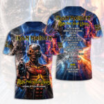 Iron Maiden 2026 World Tour 3D Apparel – HOATT18408