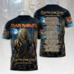 Iron Maiden 2026 World Tour 3D Apparel – HOATT18461