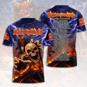 Iron Maiden 2026 World Tour 3D Apparel - HOATT18466